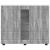 Bufet cu raft sonoma gri 55,5 x 29 x 100 cm Lemn compozit GartenMobel Dekor