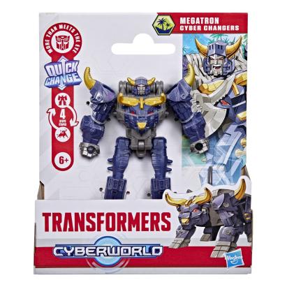 TRANSFORMERS CYBERWORLD ROBOT MEGATRON CONVERTIBIL 10CM SuperHeroes ToysZone