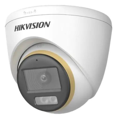 Camera supraveghere 2MP Dual Light IR 40m WL 40m microfon ColorVU - Hikvision - DS-2CE72DF3T-LFS-2.8mm SafetyGuard Surveillance