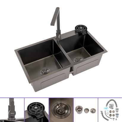 Leziter Chiuvetă din oțel inoxidabil Meria IV Mobalis Homvera