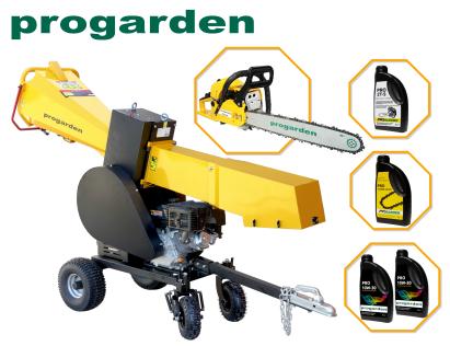 Pachet ProGARDEN MTL15E Masina de taiat lemne, 15CP, benzina + MF3545 motoferastrau 450mm, 3.4CP + 4L ulei ProAdvanced PowerfulTools