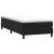 Pat box spring cu saltea, negru, 90x210 cm, catifea GartenMobel Dekor