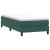 Pat box spring cu saltea, verde închis, 90x210 cm, catifea GartenMobel Dekor