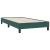 Pat box spring cu saltea, verde închis, 90x210 cm, catifea GartenMobel Dekor