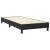 Pat box spring cu saltea, negru, 90x220 cm, catifea GartenMobel Dekor