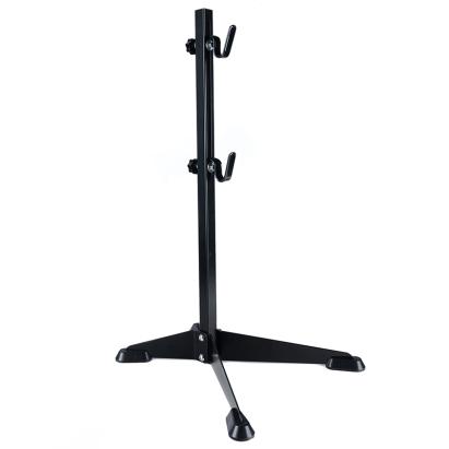 Suport service pentru biciclete cu inaltime reglabila, otel si cauciuc, 30 kg, negru Household NewTrend