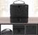 Organizator cosmetica tip beauty cu 2 compartimente, piele ecologica, 24x24x20 cm Household NewTrend