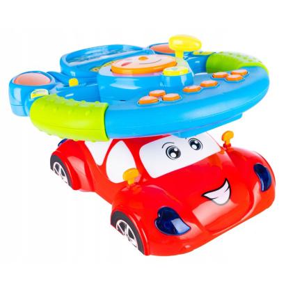 Jucarie interactiva volan muzical pentru copii, cu sunete si lumini Household NewTrend