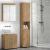 Set dulap baie TULUM Stejar Artizanal 37 x 31,5 x 203 cm GartenMobel Dekor