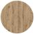 Placă de masă stejar artizanal 80 x 80 x 1.5 cm Lemn compozit GartenMobel Dekor