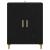 Bufet Stejar Negru 70 x 34 x 90 cm Lemn compozit GartenMobel Dekor