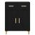 Bufet cu sertar Stejar negru 34 x 69.5 x 89 cm Lemn compozit GartenMobel Dekor