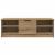 Cabinet TV Stejar Artizanal 102 x 35 x 36,5 cm Lemn compozit GartenMobel Dekor