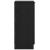 Bufet Stejar negru 30 x 30 x 70 cm Lemn compozit GartenMobel Dekor