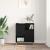 Bufet Stejar negru 35 x 60 x 70 cm Lemn compozit GartenMobel Dekor