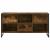 Cabinet TV Stejar fumuriu 100 x 36 x 49,5 cm Lemn compozit GartenMobel Dekor