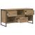 Cabinet TV Stejar artizanal 100 x 36 x 49,5 cm Lemn compozit GartenMobel Dekor