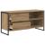Cabinet TV Stejar artizanal 100 x 36 x 49,5 cm Lemn compozit GartenMobel Dekor