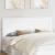 Tăblie cap cu headboard Alb 200 cm Lemn compozit GartenMobel Dekor