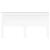 Tăblie cap cu headboard Alb 200 cm Lemn compozit GartenMobel Dekor