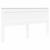 Tăblie cap cu headboard Alb 200 cm Lemn compozit GartenMobel Dekor
