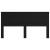 Tăblie cap cu headboard Stejar Negru 200 cm Lemn compozit GartenMobel Dekor