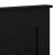 Tăblie cap cu headboard Stejar Negru 200 cm Lemn compozit GartenMobel Dekor