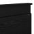 Tăblie cap cu headboard Stejar Negru 200 cm Lemn compozit GartenMobel Dekor