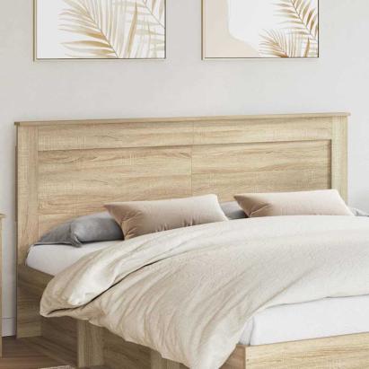 Tăblie cap cu headboard Stejar Sonoma 200 cm Lemn compozit GartenMobel Dekor