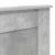 Tăblie cap cu headboard Gri din beton 200 cm Lemn compozit GartenMobel Dekor