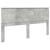 Tăblie cap cu headboard Gri din beton 200 cm Lemn compozit GartenMobel Dekor