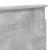Tăblie cap cu headboard Gri din beton 200 cm Lemn compozit GartenMobel Dekor