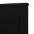 Tăblie cap cu headboard Stejar Negru 150 cm Lemn compozit GartenMobel Dekor