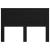Tăblie cap cu headboard Stejar Negru 150 cm Lemn compozit GartenMobel Dekor