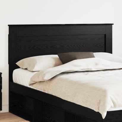 Tăblie cap cu headboard Stejar Negru 150 cm Lemn compozit GartenMobel Dekor
