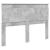 Tăblie cap cu headboard Gri din beton 150 cm Lemn compozit GartenMobel Dekor