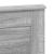 Tăblie cap cu headboard Gri Sonoma 150 cm Lemn compozit GartenMobel Dekor
