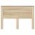 Tăblie cap cu headboard Gri din beton 140 cm Lemn compozit GartenMobel Dekor