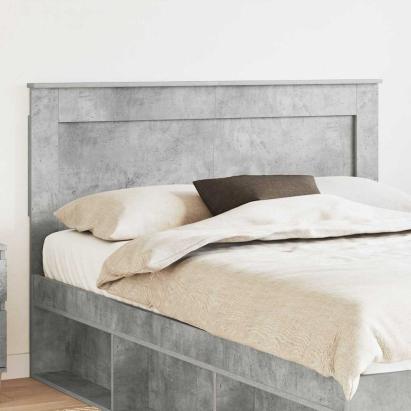 Tăblie cap cu headboard Stejar fumuriu 140 cm Lemn compozit GartenMobel Dekor