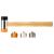 Ciocan cu capete interschimbabile pentru tinichigerie 660 g Neo Tools 11-636 HardWork ToolsRange