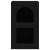Noptieră 2 pcs Negru 29.5 x 35 x 50 cm Lemn compozit GartenMobel Dekor