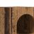 Noptieră 2 pcs Lemn vechi 29.5 x 35 x 50 cm Lemn compozit GartenMobel Dekor