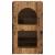 Noptieră 2 pcs Lemn vechi 29.5 x 35 x 50 cm Lemn compozit GartenMobel Dekor