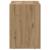 Noptieră 2 pcs Stejar Artizanal 40 x 35 x 50 cm Lemn compozit GartenMobel Dekor