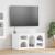 Cabinet TV Alb lucios 80 x 35 x 40 cm Lemn compozit GartenMobel Dekor