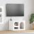 Cabinet TV Alb 60 x 35 x 40 cm Lemn compozit GartenMobel Dekor