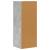 Bufet Gri din beton 40 x 35 x 100.5 cm Lemn compozit GartenMobel Dekor