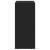 Bufet Negru 59 x 35 x 80.5 cm Lemn compozit GartenMobel Dekor