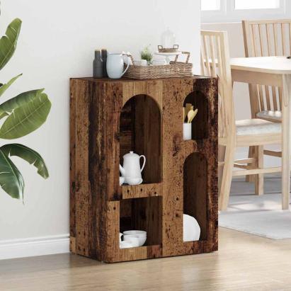 Bufet Lemn vechi 59 x 35 x 80.5 cm Lemn compozit GartenMobel Dekor