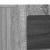 Bufet Gri Sonoma 80.5 x 35 x 59 cm Lemn compozit GartenMobel Dekor